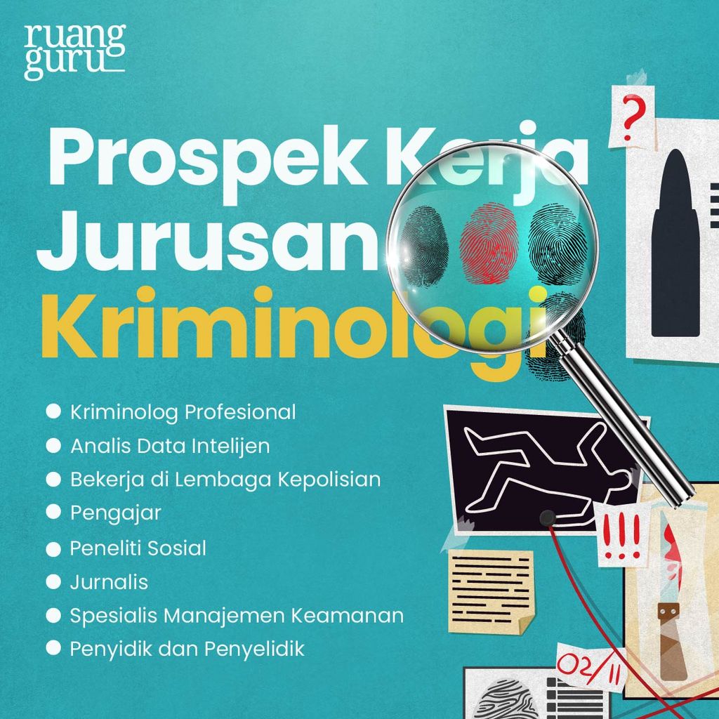 Jurusan Kriminologi, Beneran Bisa Jadi Detektif?